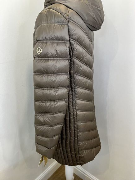BNWT Michael Kors Extra Light Weight Down Fill Quilted Coat. Size Small UK 8-10 - Picture 9 of 11
